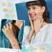 PandaHall 144pcs 24K Gold Plated Flower Bead Caps - 12 Styles Brass End Caps for DIY Jewelry Crafts - Buy Online on SooperMarket.com