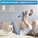 Bluepet Rollotollo Self-Cleaning Lint Roller | Pet Hair Remover for Dogs & Cats | Includes 4x Laundry Balls | International Shipping Available - Buy Online on SooperMarket.com