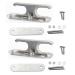 Thorn Boat Folding Cleat Flip Up Dock Cleat Eagle Handle Washed Stainless Steel Color 2pcs 6 inch 2pcs