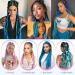 Tess Braids Extensions Blue 60 cm | Jumbo KanCalon Hair for Box Braids | 100g #48 Ombre - Premium Quality Hair Extensions - Buy Online on SooperMarket.com