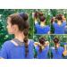 500 Pieces Elastic Hair Ties - Durable Mini Rubber Bands for Kids' Braids & Hairstyles | Soft Transparent Hair Bands for Weddings & Dreadlocks - Buy Online on SooperMarket.com