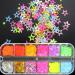 LoveOurHome Nail Glitters Sequins Set - Holographic Heart Butterfly Star Chunky Glitter Flakes for Nails & Crafts - Buy Online on SooperMarket.com