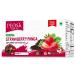 Peosa Delight Tea - Strawberry Panga Loose Leaf Black Tea Natural & Exotic Fruits Strawberry - Cranberry - Rose - Hibiscus Hot & Iced Tea Natural Flavors 3.52 oz Box 40 cups.