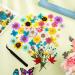 Dried Pressed Flower Leaves Set with Tweezers - 110 Assorted Natural Daisy Flowers for DIY Crafts & Decorations - Buy Online on SooperMarket.com