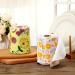 Vitalcozy Reusable Toilet Towels | Washable Bidet & Kitchen Towels | Absorbent Cotton Paperless & Eco-Friendly Tea Towels with Bright Flower Design - Buy Online on SooperMarket.com