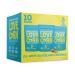 LOVE CORN Salt & Vinegar | Delicious Crunchy Corn Snack | 1.6oz x10 bags | Non-GMO, Gluten-Free, Plant Based, Low-Sugar