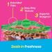 Ziploc Snack Bags with Grip 'n Seal Technology - 66 Count, Pixar Designs | On-the-Go Freshness, Easy Open/Close - Buy Online on SooperMarket.com