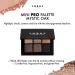 LORAC Mini PRO Eyeshadow Palette Winter Rose - Metallic Matte Shimmer Makeup (Cruelty Free, Gluten Free, Vegan) - Buy Online on SooperMarket.com