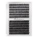 Bodermincer 240pcs D Curl 40D Cluster Eyelashes - 12-14mm Mixed DIY Eyelash Extensions for Stunning looks | International Shipping Available - Buy Online on SooperMarket.com