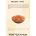 Red Split Lentils (900g) - Massor Dal | High Protein, Non-GMO, Vegan | Easy to Cook | Premium Quality in Reusable Zip Lock Bag - Buy Online on SooperMarket.com