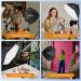 UBeesize Softbox Photography Lighting Kit - Professional 30x30 Hexagon Softbox with 2pcs 40W Daylight Bulbs for Portraits, Advertising, and Video Recording - Buy Online on SooperMarket.com