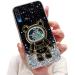 Tivenfezk Nadoli for Samsung Galaxy A50/A30S Treibsand B r Astronaut Hidden Stand Shell caricature glitter astronaut stand soft silicone bling cell phone case.