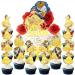 Party Supplies for Belles Cake Topper Cupcake Toppers Theme Brightness Happy Birthday Supplies Favors