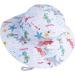 LANGZHEN Octopus Beach Sun Hat for Baby Girls | Adjustable Wide Brim Toddler Kids Summer Play Hat 6-12 Months - Buy Online on SooperMarket.com