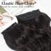 KooKaStyle Dark Brown 20 Inch Long Wavy Clip-in Hair Extensions for Women - 4pcs Thick Hairpiece for Full Head - Buy Online on SooperMarket.com