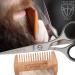 THREE SWORDS Stainless Steel Professional Beard Scissors & Comb Set - Perfect Grooming Tool for Men - Buy Online on SooperMarket.com