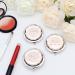 5-Piece Bachelorette Party Makeup Mirror Set with Hair Ties - Bride, Maid of Honor, Bridesmaid Gift - Champagne - Buy Online on SooperMarket.com