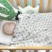 Miracle Baby Muslin Swaddle Blanket - Grey Stars Print, 110x150cm, Cotton, for Boys and Girls - Buy Online on SooperMarket.com