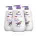 Dove Body Wash with Pump Relaxing Lavender Oil & Chamomile 3 Count for Renewed Healthy-Looking Skin Gentle Skin Cleanser with 24hr Renewing MicroMoisture 30.6 oz 3/30.6 Ounce