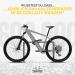 Dansi Tank Lock Bicycle - Theft Protection with 2 Keys | Secure Bike Lock for E-Bikes & More | 18 x 850 mm - Buy Online on SooperMarket.com
