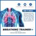Breathing Lung Exerciser Exercise Device Expansion Mucus Relief Oxygen Therapy Recovery Trainer Handheld RoyalBlue for Daily Use (Royal Blue) Royal Blue HT-01P - Buy Online on SooperMarket.com