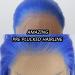 Blue Synthetic Lace Front Wig - Long Straight Hair for Black Women | Heat Resistant Fiber | Cosplay & Daily Wear - Buy Online on SooperMarket.com