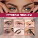 4D Laminated Eyebrow Care Kit | Waterproof & Long Lasting Brow Grooming | Home Use (Dark Brown - Buy Online on SooperMarket.com