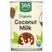 365 by Whole Foods Market, Coconut Milk Organic, 13.5 Fl Oz