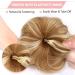 Vlasy Messy Bun Hair Piece Curly Wavy Scrunchies Extension Updo Synthetic Chignon F27/613# 60g - Buy Online on SooperMarket.com