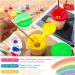 Non-Spill Paint Cups for Kids with Flip Lids - Set of 24 Assorted Colors for Art Supply, School, Classroom, Artist Studio - Buy Online on SooperMarket.com