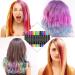 Jim&Gloria Dustless Hair Chalk: Temporary Color Dye for Teens - Halloween & Birthday Gift Ideas for 12-14 Year Old Girls - Buy Online on SooperMarket.com