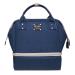 Caucko baby diaper bag with stroller hook multifunction nylon large capacity travel backpack for on the go with many compartments blue kt08