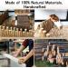 Longzhuo Hamster Wood Fence & Toys - Natural Hiding Place Molar Exercises for Small Animals - 40 cm - Buy Online on SooperMarket.com