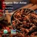 Organic Whole Star Anise 4 oz - USDA Organic, Non-GMO Star Anise Seed Pods - Buy Online on SooperMarket.com