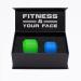 Jawzrsize Pop N Go and Custom Fit Jaw Enhancer Bundles- Jaw Face and Neck Exerciser and Toner Guys Pack