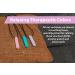 Tilcare Chew Chew Sensory Necklace - Silicone Chew Necklaces for Kids & Adults - Turquoise/Pink/Purple - Buy Online on SooperMarket.com