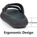 Weweya Pillow Slippers - Double Buckle Adjustable Slides - Unisex EVA Flat Sandals - Buy Online on SooperMarket.com
