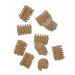 Kaslo Sourdough Pasta Combo: High Protein Vegan Food with Probiotics | Easy Digestion Superfood | Classic Rotini & Radiatori Pack - Buy Online on SooperMarket.com