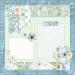 Whaline 24Pcs Blue Floral Pattern Paper 30x30cm - Double-Sided Watercolor Flower Scrapbook Paper for DIY Crafts and Photo Albums - Buy Online on SooperMarket.com