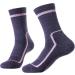SOLAX Merino Wool Women's Hiking Crew Socks 3-Pack - Cushioned & Breathable for Trekking Outdoors | Medium Size - Buy Online on SooperMarket.com