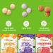 Organic Happy Creamies Family Veggie & Fruit Snacks with Coconut Milk - Strawberry Raspberry Carrot - 1oz (Pack of 8) - Buy Online on SooperMarket.com
