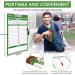 LEAP Coach Board Double Sided Premium Dry Erase Clipboard with Marker Pen - Ideal for Baseball, Basketball, Soccer, Football, Ice Hockey - Buy Online on SooperMarket.com