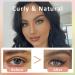 WILD UNIVERSE 3D Mink Faux Cat Eye False Eyelashes - 10 Pairs | 15mm Wispy Lightweight Curly Lashes - B010 - Buy Online on SooperMarket.com