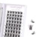 Individual eyelashes 72 BUCHEL OUTING ENTER DIY Individual false eyelashes for volume eyelash extensions Eyelash extension reusable eyelash tufts single eyelashes 10-16mm c/cc/d curl -op17 72 PCS-OP17