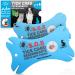 Bluepet 2x tick card with a magnifying glass in the check card format - tick remover for removal of ticks & nymphia in humans and animals - tick card as first aid for dog & cat in the house