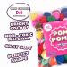Adeweave 1.5 Inch 100 Pom Poms - Multicolor Soft and Fluffy Craft Pompoms in Assorted Colors - Buy Online on SooperMarket.com