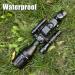 UUQ 4-16x50 AO Rifle Scope with Red/Green Reticle & Green Laser + Reflex Red Dot Sight - 5 Brightness Modes - Buy Online on SooperMarket.com