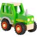 small foot tractor made of 100% FSC-certified wood and with large rubber tires from 18 months 11078 green
