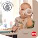 Nuk First Choice+ Disney Winnie the Pooh Drinking Bottle 150ml | 6-18 Months | Temperature Control & Anti-Colic | BPA-Free | Ergonomic Design - Buy Online on SooperMarket.com