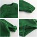 Volunboy Knit Oversized Sweater for Baby Boy Girl | Crewneck Pullover Sweatshirt | Green | 4-5 Years - Buy Online on SooperMarket.com